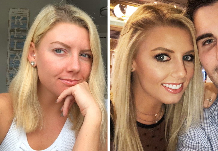 16 Chicas revelan cómo cambia la actitud de las personas hacia ellas cuando  no están maquilladas